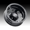 Ultra 002BK Modular Dually Gloss Black Custom Truck Wheels 6